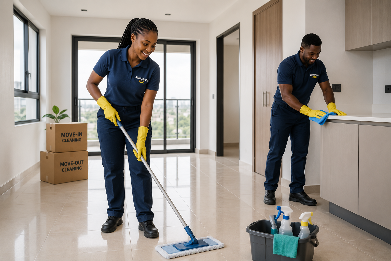 Move-in / Move-out Cleaning by Swiftpack Pro